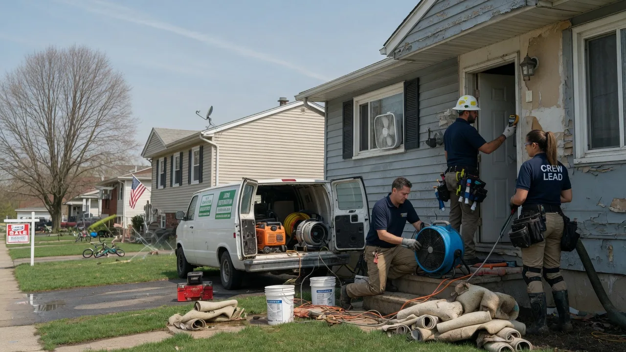 Flood Cleanup in Wilkesville, OH near me